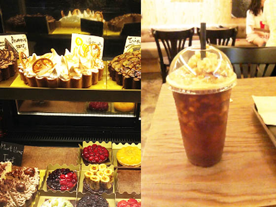 新沙站的「La Mskimo shop&cafe」美式冰咖啡店