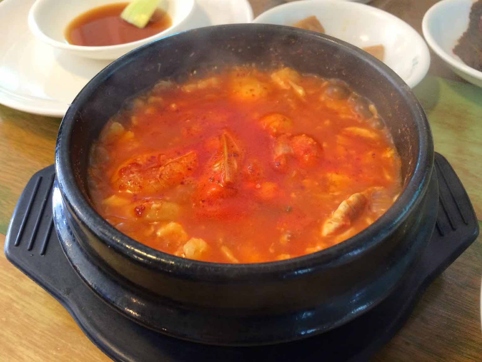 一個人的韓食餐桌：豆腐迷大愛，合井鐘路豆腐湯