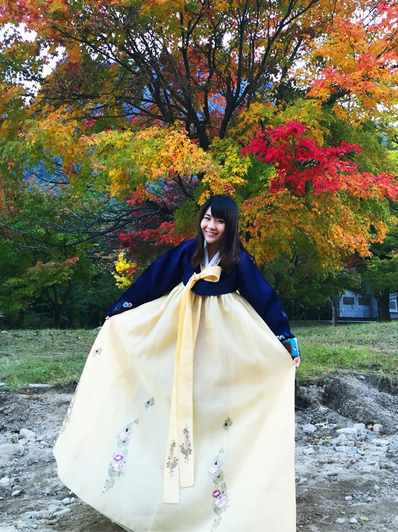 【韓旅遊】束草。穿著韓服的韓國雪嶽山紅葉遍地賞楓遊