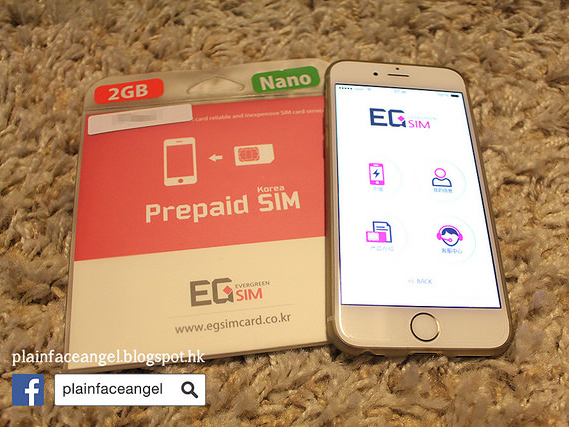 首爾篇 2015 (一) EG Prepaid SIM Card 預付電話咭