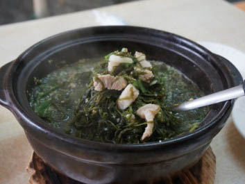 濟州平民地道菜式之豬肉海藻湯 @莎拉韓情