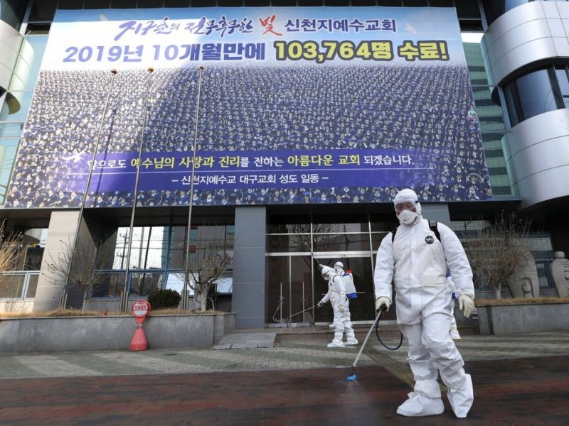 韓國「新天地」教會聚眾模式，疑促成病毒急速擴散